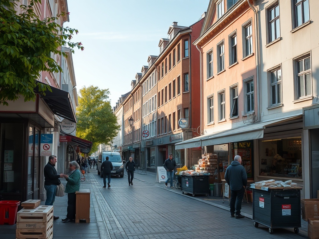 Mapa Szczecina z zaznaczonymi kluczowymi inwestycjami finansowanymi z Funduszy Europejskich