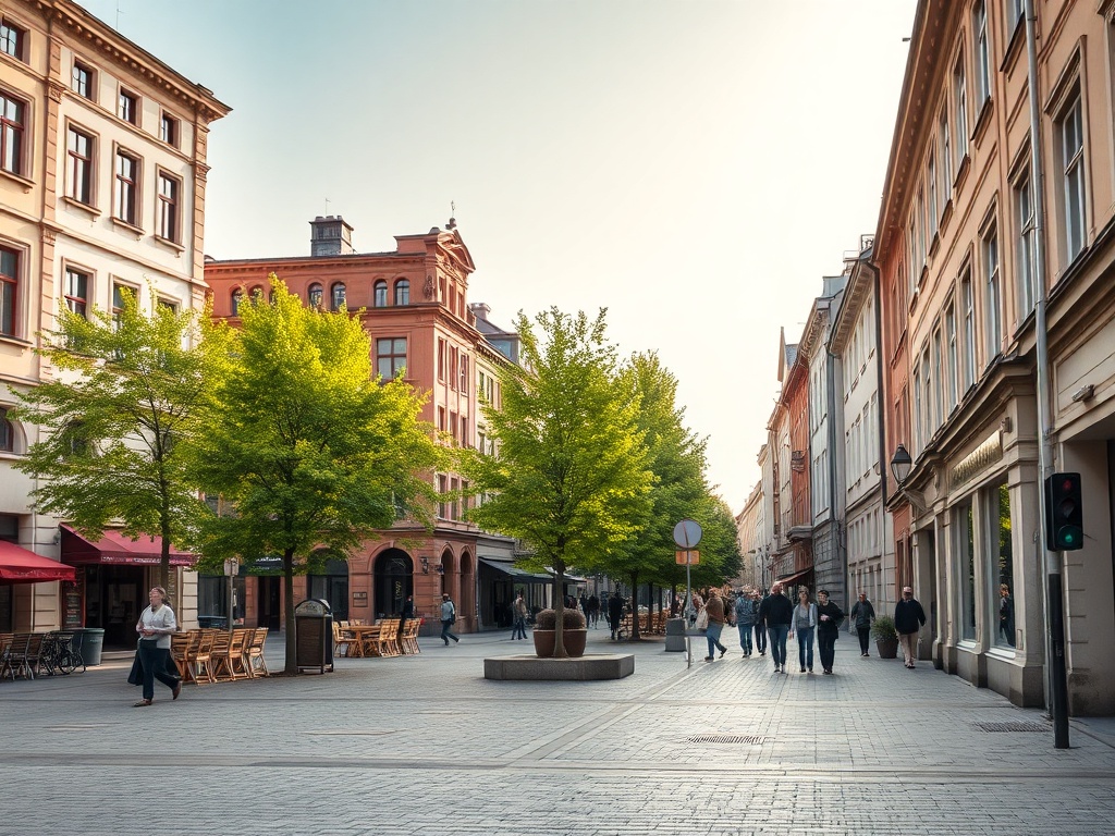 Plany budowy 200-metrowych wieżowców w centrum Szczecina i bezpieczeństwo pieszych