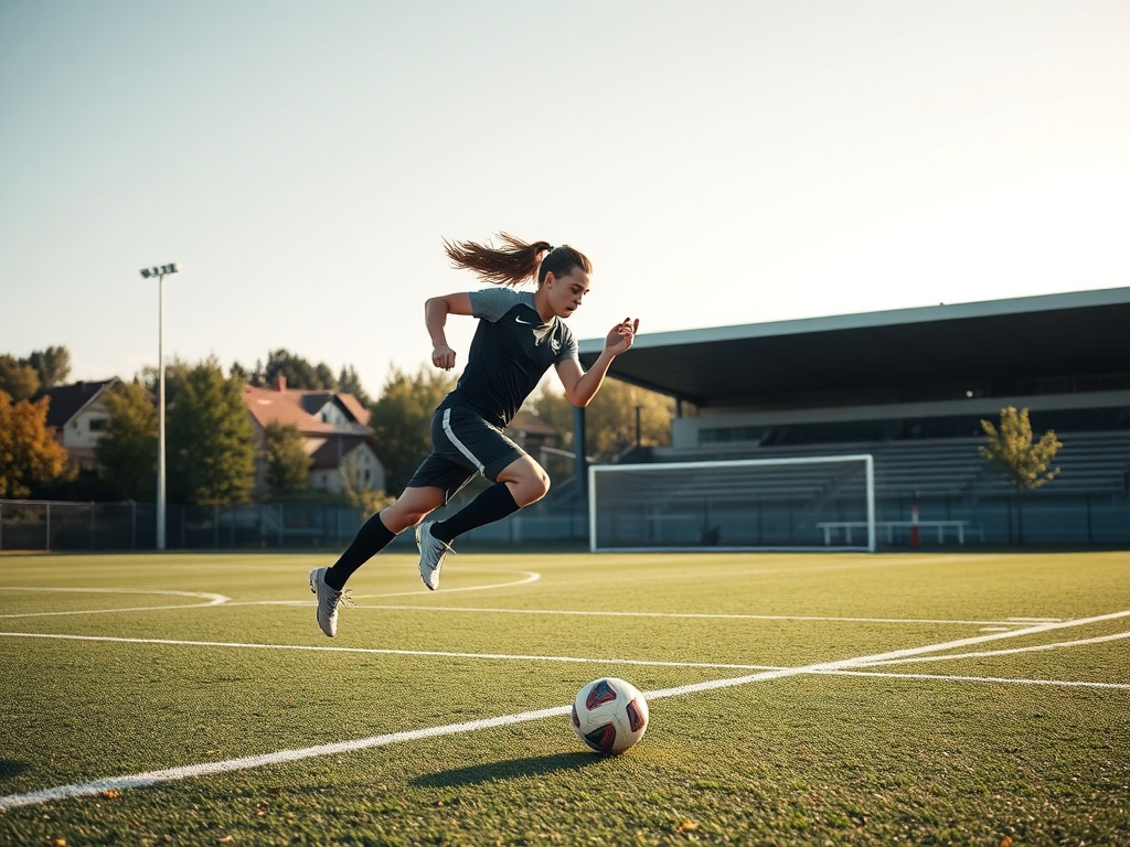 Zawodniczki kobiecej drużyny Pogoni Szczecin podczas treningu na boisku
