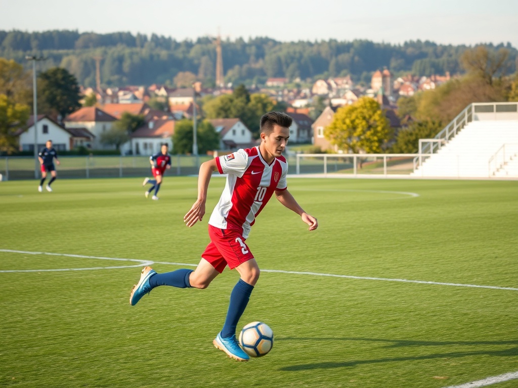 Logo Pogoni Szczecin z piłką nożną, symbolizujące zmiany w sztabie i wyniki sportowe